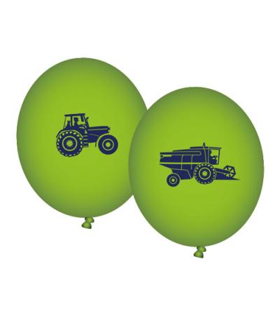 Traktor Bauernhof Luftballons 8 Stück